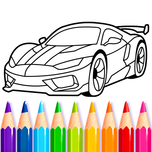 Car Coloring Game for Kids